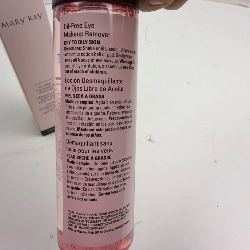 Mary Kay Oil-Free Eye Makeup Remover 3.75 fl oz 110 ml New in Box